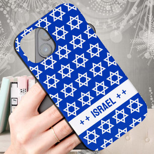 Patriotischer Fall Israel, weißer David Star / Isr Case-Mate iPhone Hülle