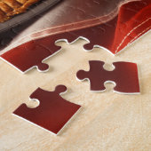 Patriotischer Flagge-Apfelkuchen-Baseballschläger Puzzle (Seite)