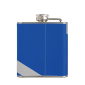 Patriotischer Flasche mit der Fahne von Las Vegas  Flachmann (Rückseite)