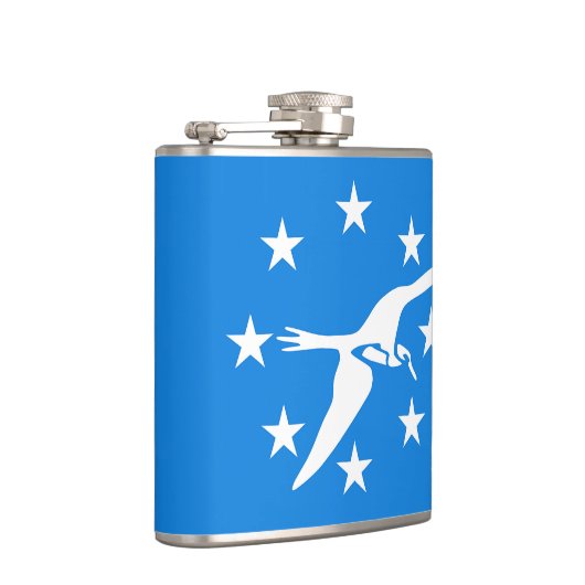 Patriotischer Flasche mit der Flagge von Corpus Ch Flachmann (Rechts)