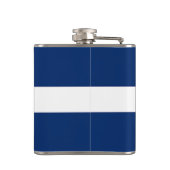 Patriotischer Flasche mit der Flagge von Indianapo Flachmann (Rückseite)