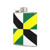 Patriotischer Flasche mit der Flagge von Monterey  Flachmann (Links)