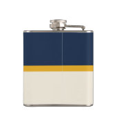 Patriotischer Flasche mit Fahne von Tulsa City Flachmann (Rückseite)