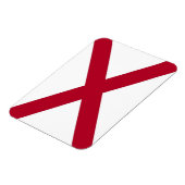 Patriotischer flexibler Foto-Magnet mit Alabama-Fl Magnet (Linke Seite)