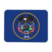 Patriotischer flexibler Magnet mit (Horizontal)