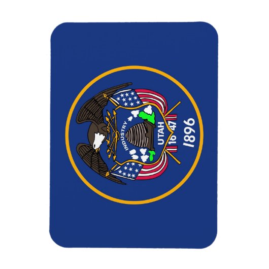 Patriotischer flexibler Magnet mit (Vertikal)