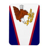 Patriotischer flexibler Magnet mit amerikanischer (Vertikal)