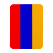 Patriotischer flexibler Magnet mit armenischer Fla (Vertikal)