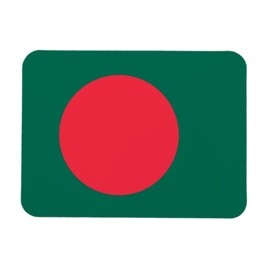 Patriotischer flexibler Magnet mit der Flagge Bang (Horizontal)