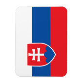 Patriotischer flexibler Magnet mit der Flagge der (Vertikal)