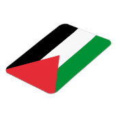 Patriotischer flexibler Magnet mit der Flagge Palä (Linke Seite)