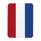 Patriotischer flexibler Magnet mit Flagge der Nied (Vertikal)