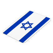 Patriotischer flexibler Magnet mit Flagge Israels (Linke Seite)