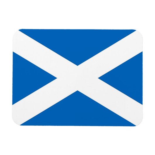 Patriotischer flexibler Magnet mit Flagge Schottla (Horizontal)