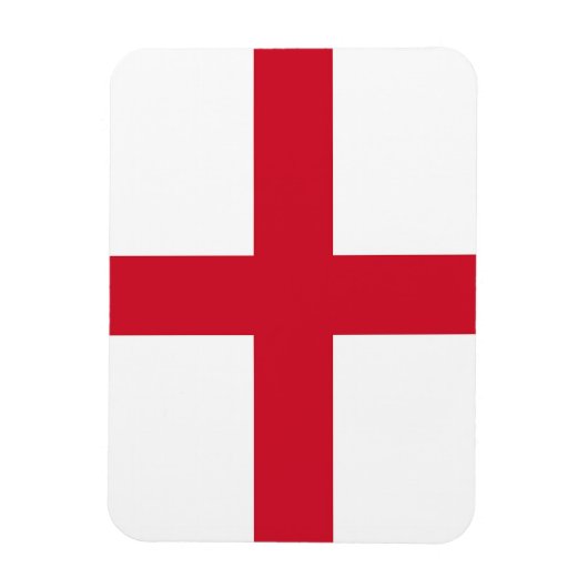 Patriotischer flexibler Magnet mit Flagge von Engl (Vertikal)