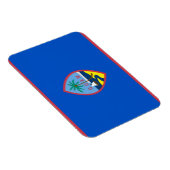 Patriotischer flexibler Magnet mit Guam-Flagge (Rechte Seite)