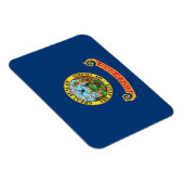 Patriotischer flexibler Magnet mit Idaho-Flagge (Rechte Seite)