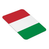 Patriotischer flexibler Magnet mit italienischer F (Rechte Seite)
