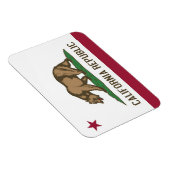 Patriotischer flexibler Magnet mit kalifornischer (Rechte Seite)