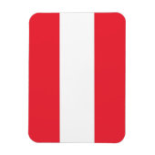 Patriotischer flexibler Magnet mit österreichische (Vertikal)