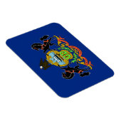 Patriotischer flexibler Magnet mit Pennsylvania-Fl (Rechte Seite)