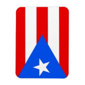 Patriotischer flexibler Magnet mit Puerto Rico-Fla (Vertikal)