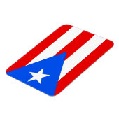 Patriotischer flexibler Magnet mit Puerto Rico-Fla (Linke Seite)