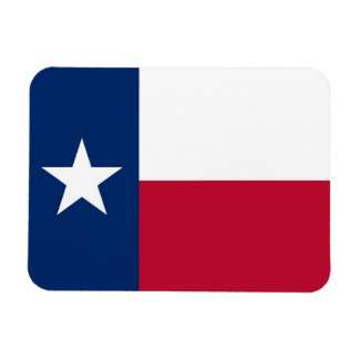 Patriotischer flexibler Magnet mit Texas-Flagge