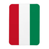 Patriotischer flexibler Magnet mit ungarischer Fla (Vertikal)