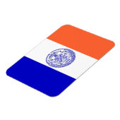 Patriotischer flexibler Magnet unter der Flagge vo (Linke Seite)