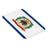 Patriotischer flexibler Magnet, West Virginia-Flag Magnet (Rechte Seite)