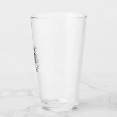 Patriotischer Florida-Alligator 4. Juli Glas (Links)