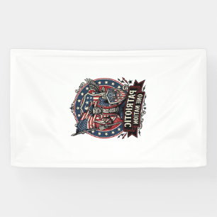 Patriotischer Frankenstein Freiheit Schrecklicher Banner