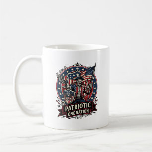 Patriotischer Frankenstein Freiheit Schrecklicher Kaffeetasse