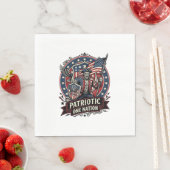 Patriotischer Frankenstein Freiheit Schrecklicher Serviette (Beispiel)