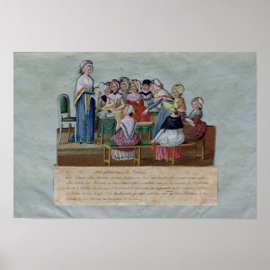 Patriotischer Frauenclub Poster (Vorne)