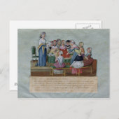 Patriotischer Frauenclub Postkarte (Vorne/Hinten)