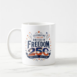 Patriotischer Freiheitsfeier-Kaffee Kaffeetasse
