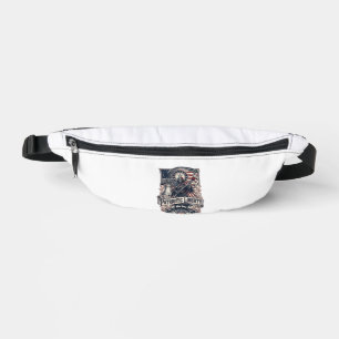 Patriotischer Freiheitsmäher Dunkler Patriot Skele Bauchtasche