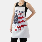 Patriotischer Frieden Blume 4. Juli GRILLEN Party Schürze (InSitu)