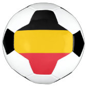 Patriotischer Fußballball mit belgischer Flagge Fußball (Gedreht)