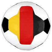 Patriotischer Fußballball mit deutscher Flagge Fußball (Gedreht)