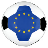 Patriotischer Fußballball mit europäischer Gewerks Fußball (Gedreht)