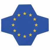 Patriotischer Fußballball mit europäischer Gewerks Fußball (Flach)