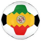 Patriotischer Fußballball mit Flag Los Angeles USA Fußball (Gedreht)