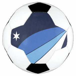 Patriotischer Fußballball mit Flagge von Kolumbien Fußball