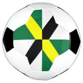 Patriotischer Fußballball mit Flagge von Monterey Fußball (Gedreht)