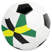 Patriotischer Fußballball mit Flagge von Monterey Fußball (Dreiviertel)