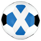 Patriotischer Fußballball mit Schottlandflagge Fußball (Gedreht)