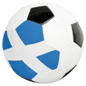 Patriotischer Fußballball mit Schottlandflagge Fußball (Dreiviertel)